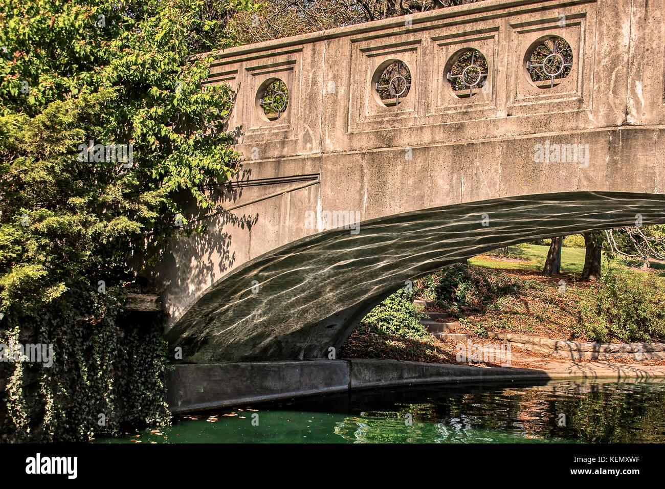 Art Deco Bridge Stock Photo Alamy