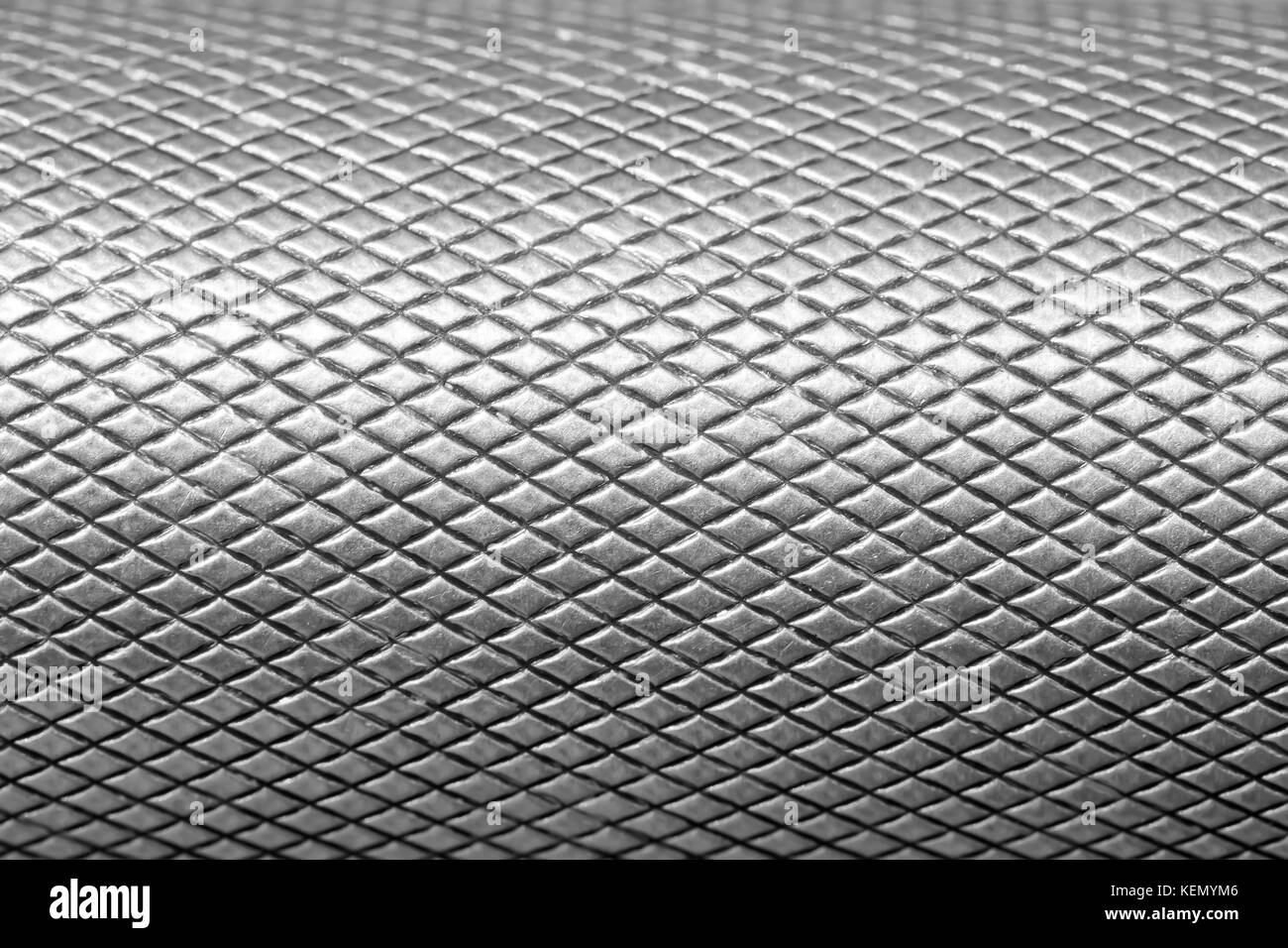 Dotted metal plate. Shiny steel Stock Photo Alamy