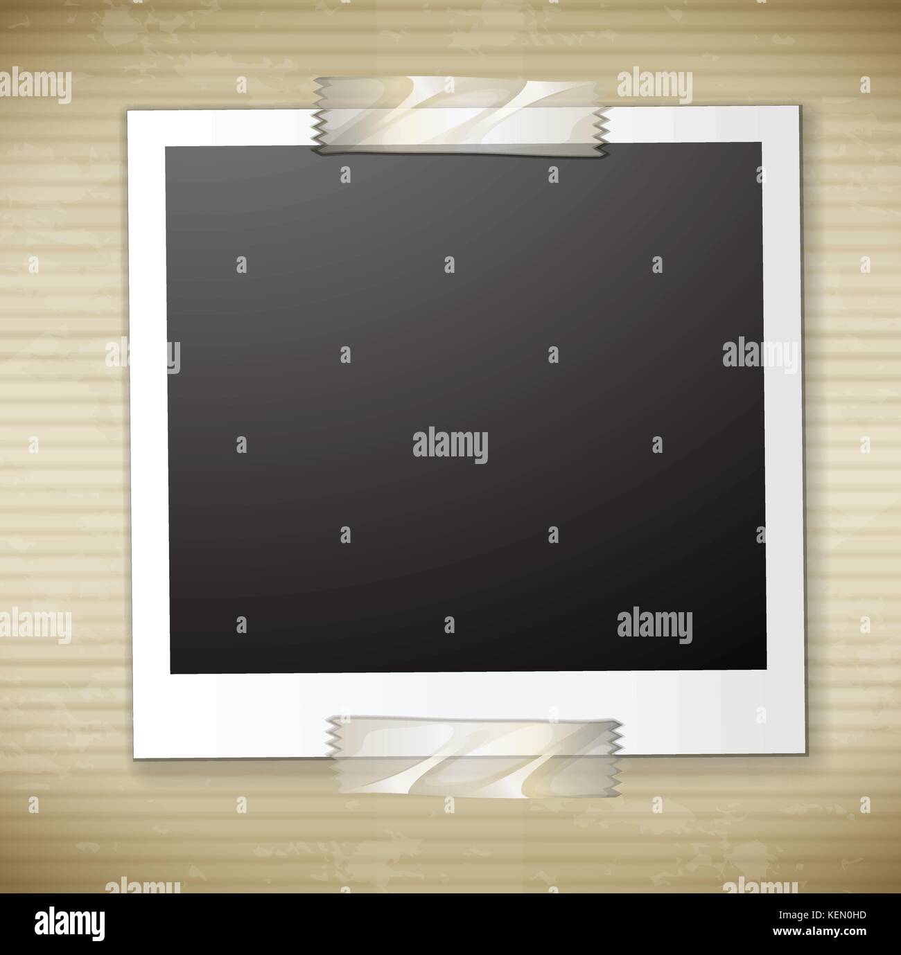 A photo frame cardboard Stock Vector Image & Art - Alamy