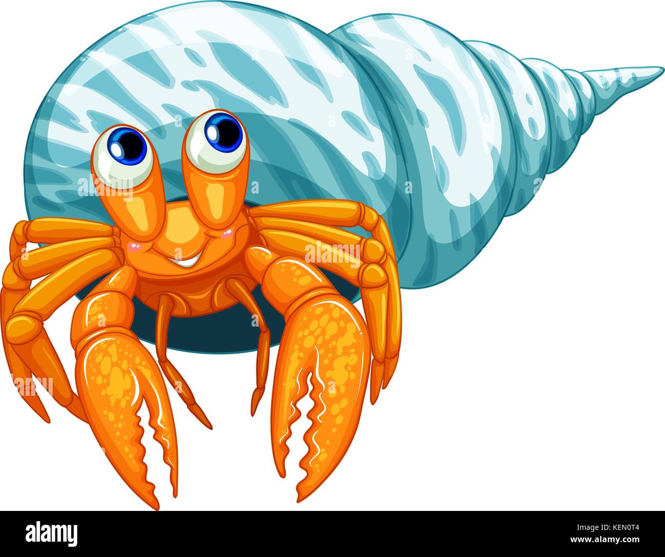 Hermit crab cartoon drawing hires stock photography and images Alamy