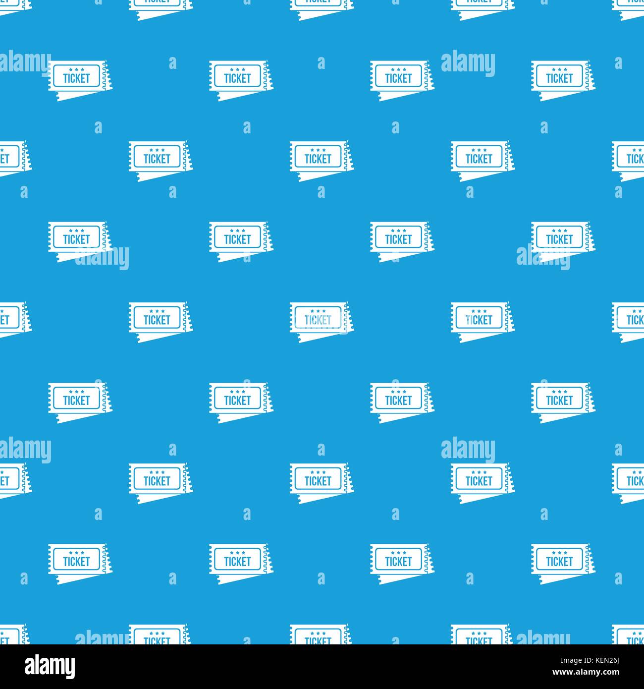 Circus show tickets pattern seamless blue Stock Vector Image & Art Alamy