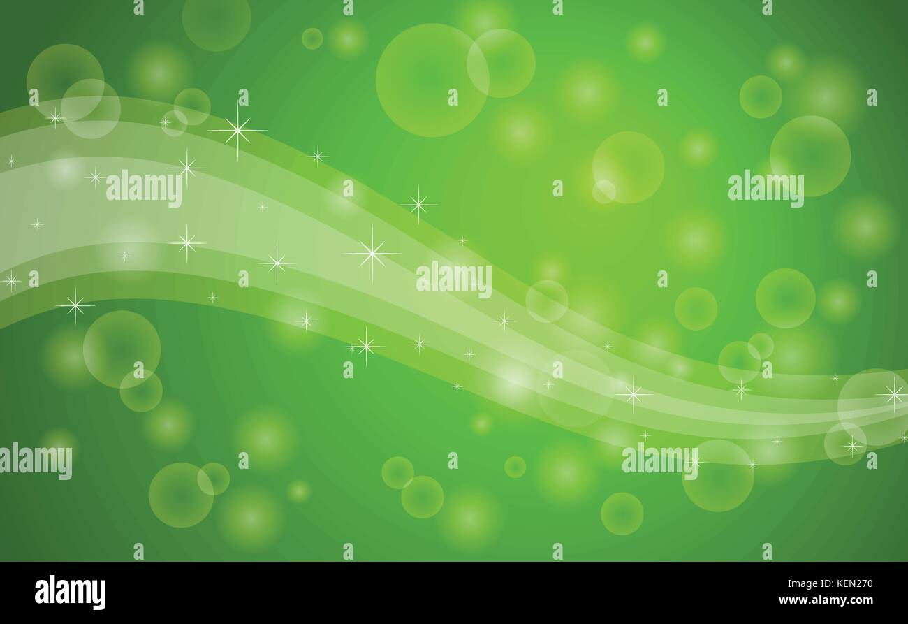 Illustration of green bubbles background Stock Vector Image & Art - Alamy