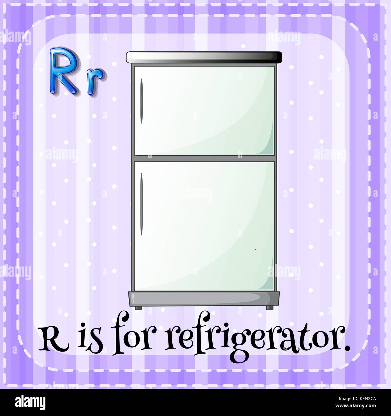 Refrigerator Letter R Illustration of a letter R is for regrigerator Stock Vector Image & Art ...