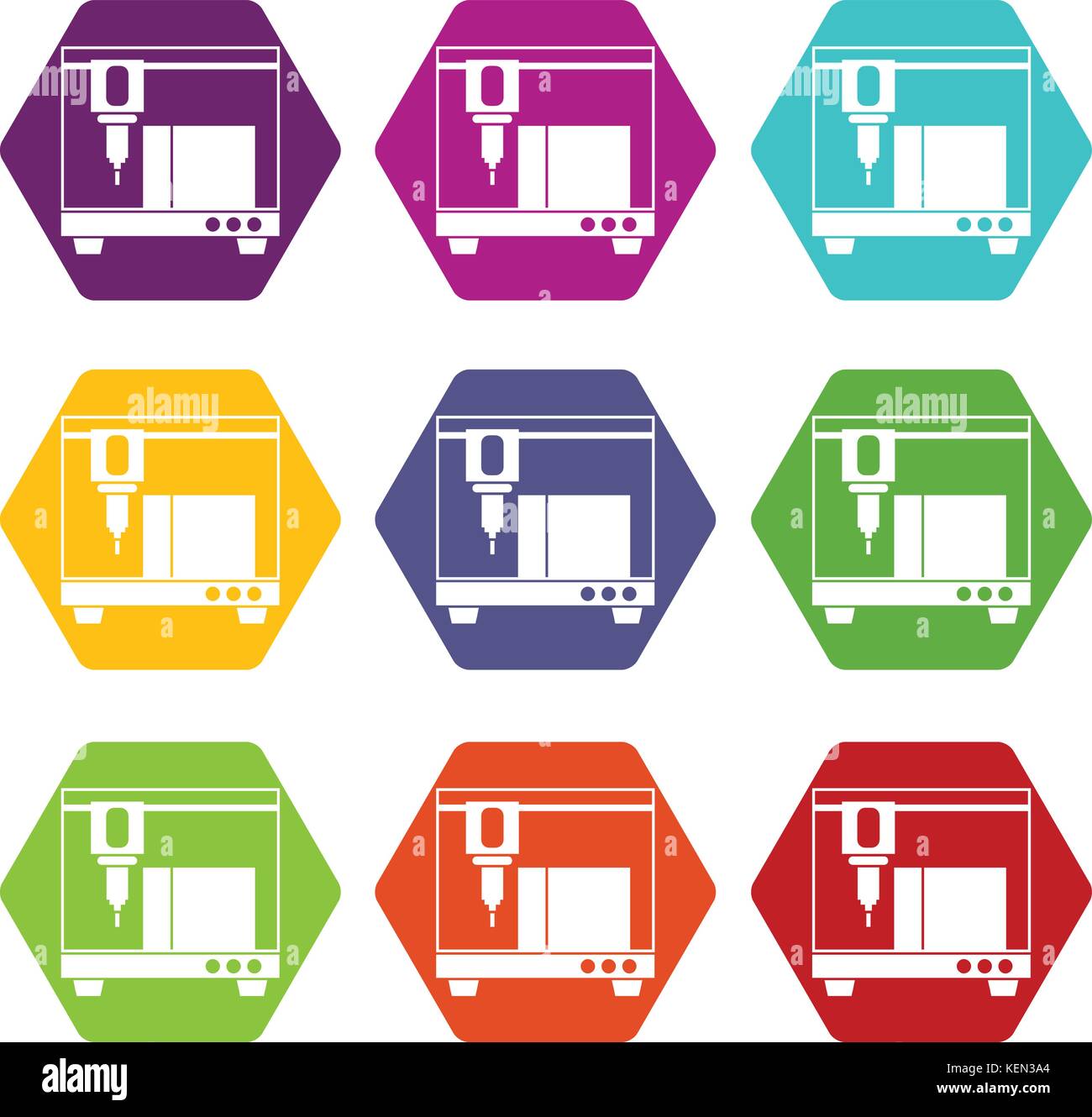 Computer monitor printer program hi-res stock photography and images ...