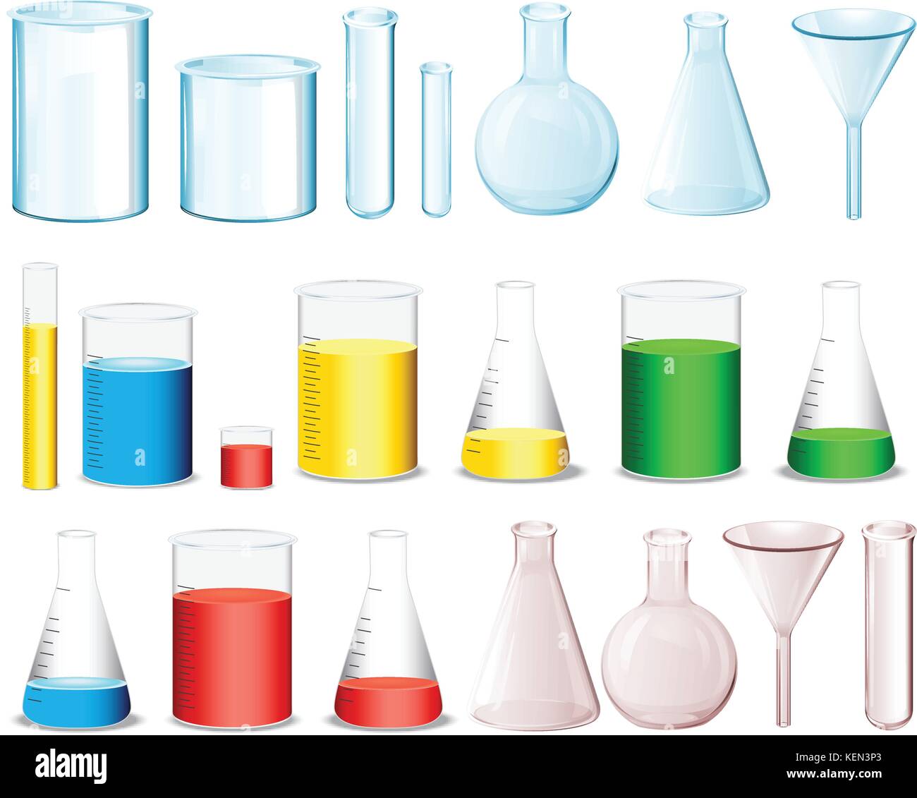 Lab buret Stock Vector Images Alamy
