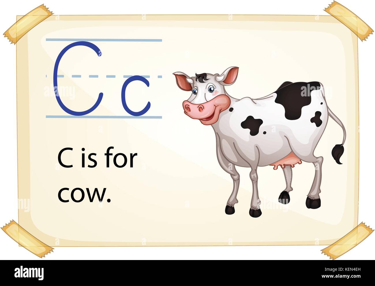 C Cow Cut Out Stock Images & Pictures  Alamy