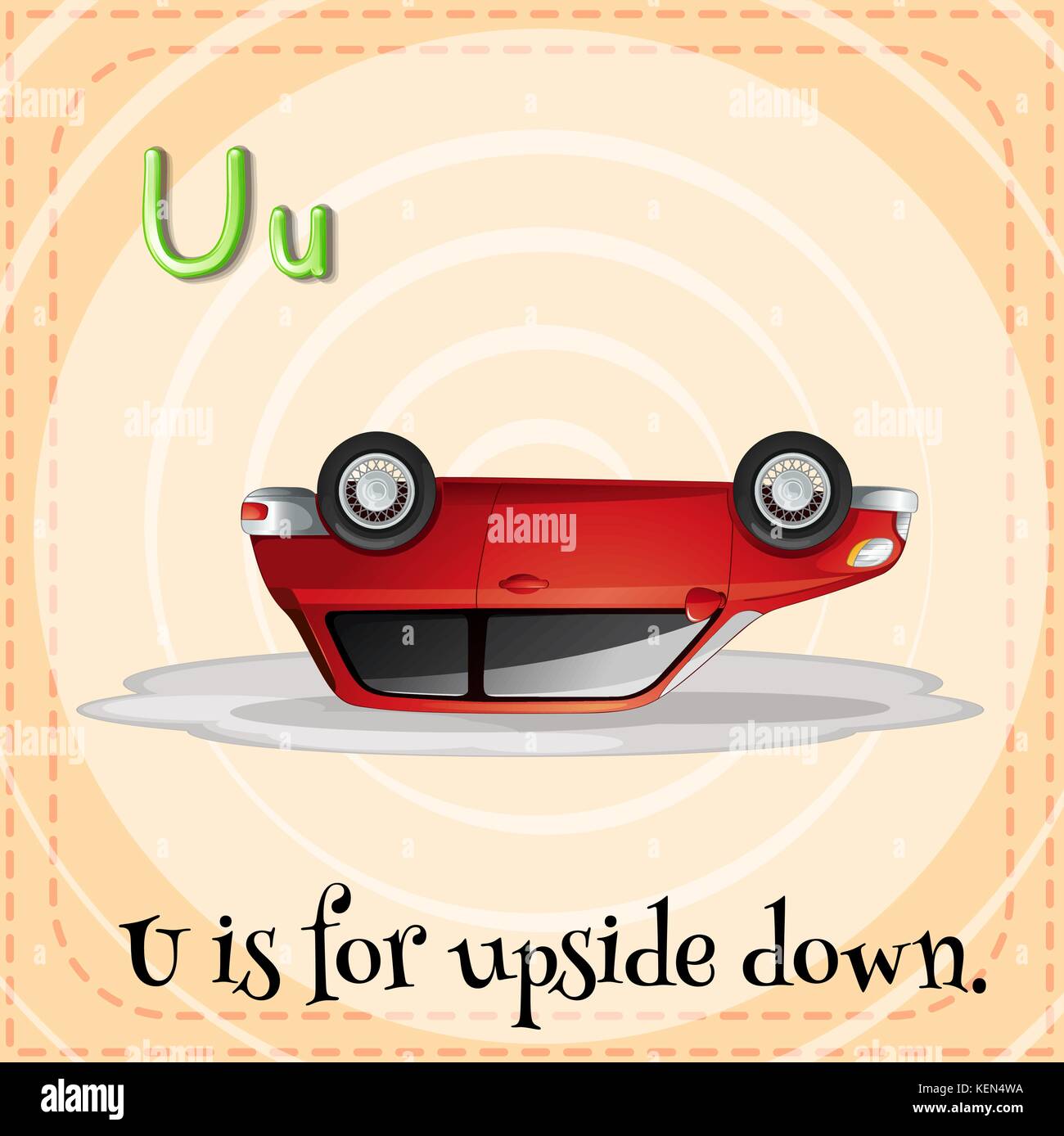 A letter U for upside down Stock Vector Image & Art Alamy