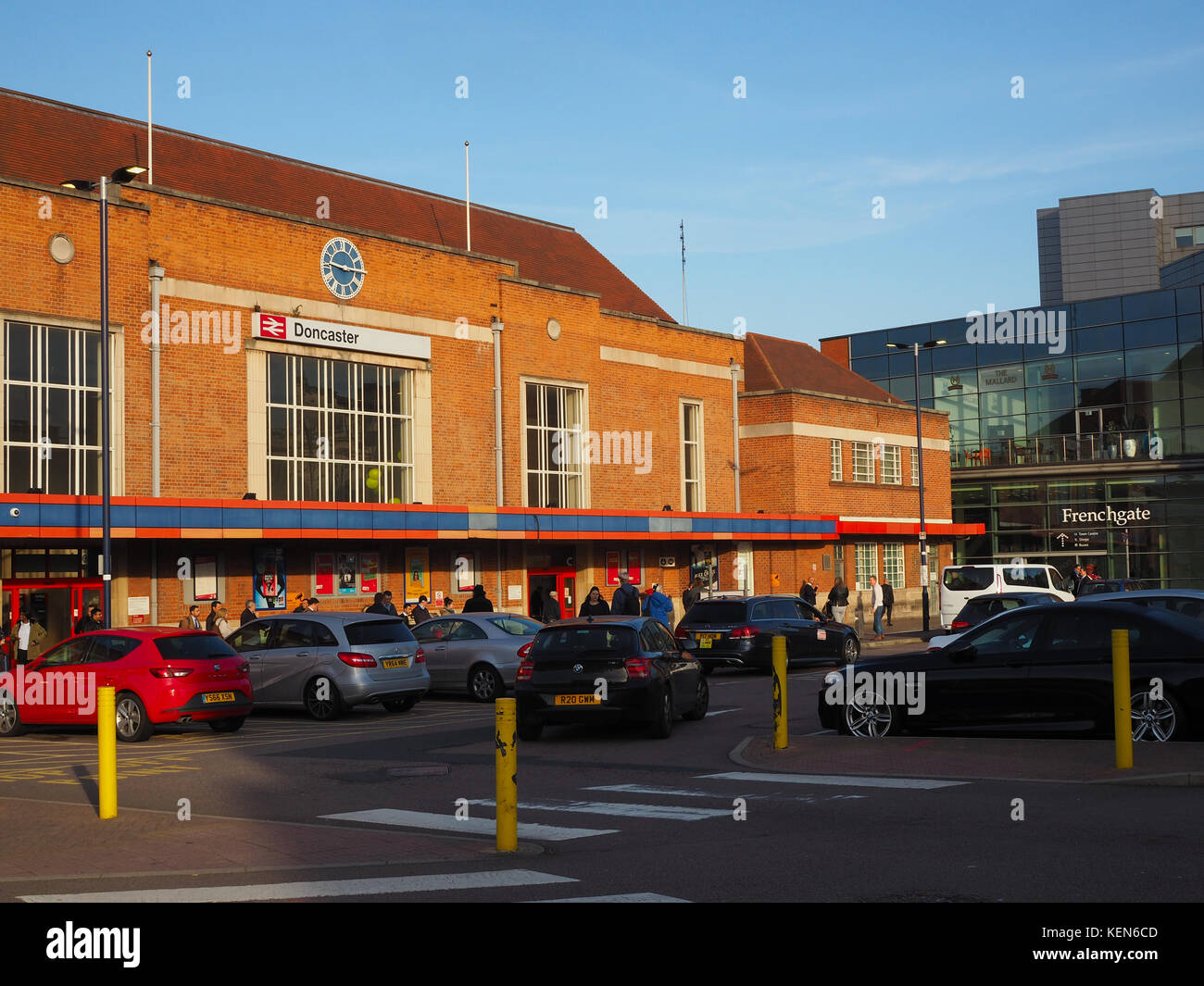 Doncaster Railway Station, South Yorkshire, UK Stock Photo