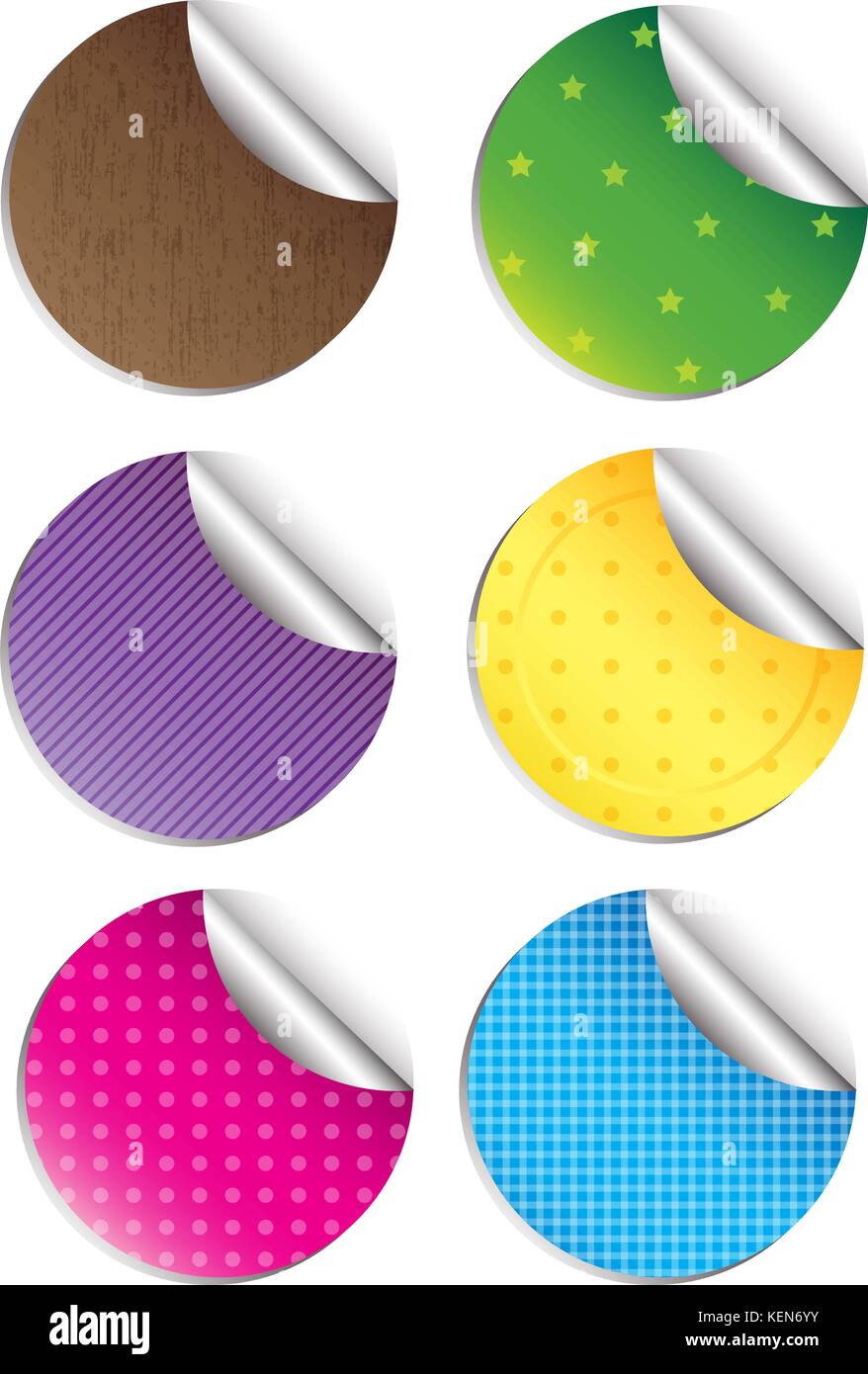 Different designs and colors labels Stock Vector Image & Art - Alamy