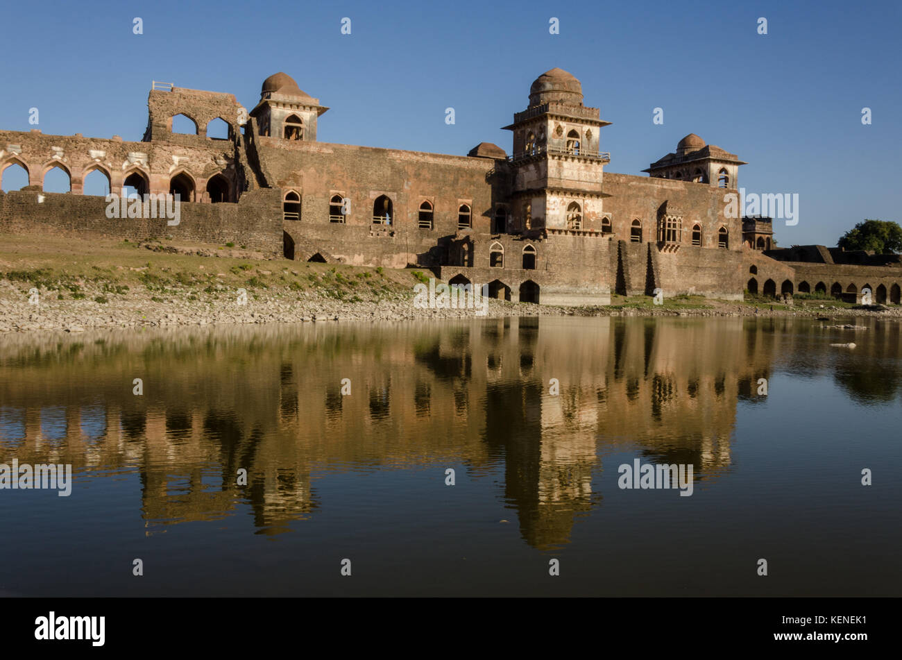 The Jahaz Mahal in Mandu, Madhya Pradesh, India Stock Photo Alamy