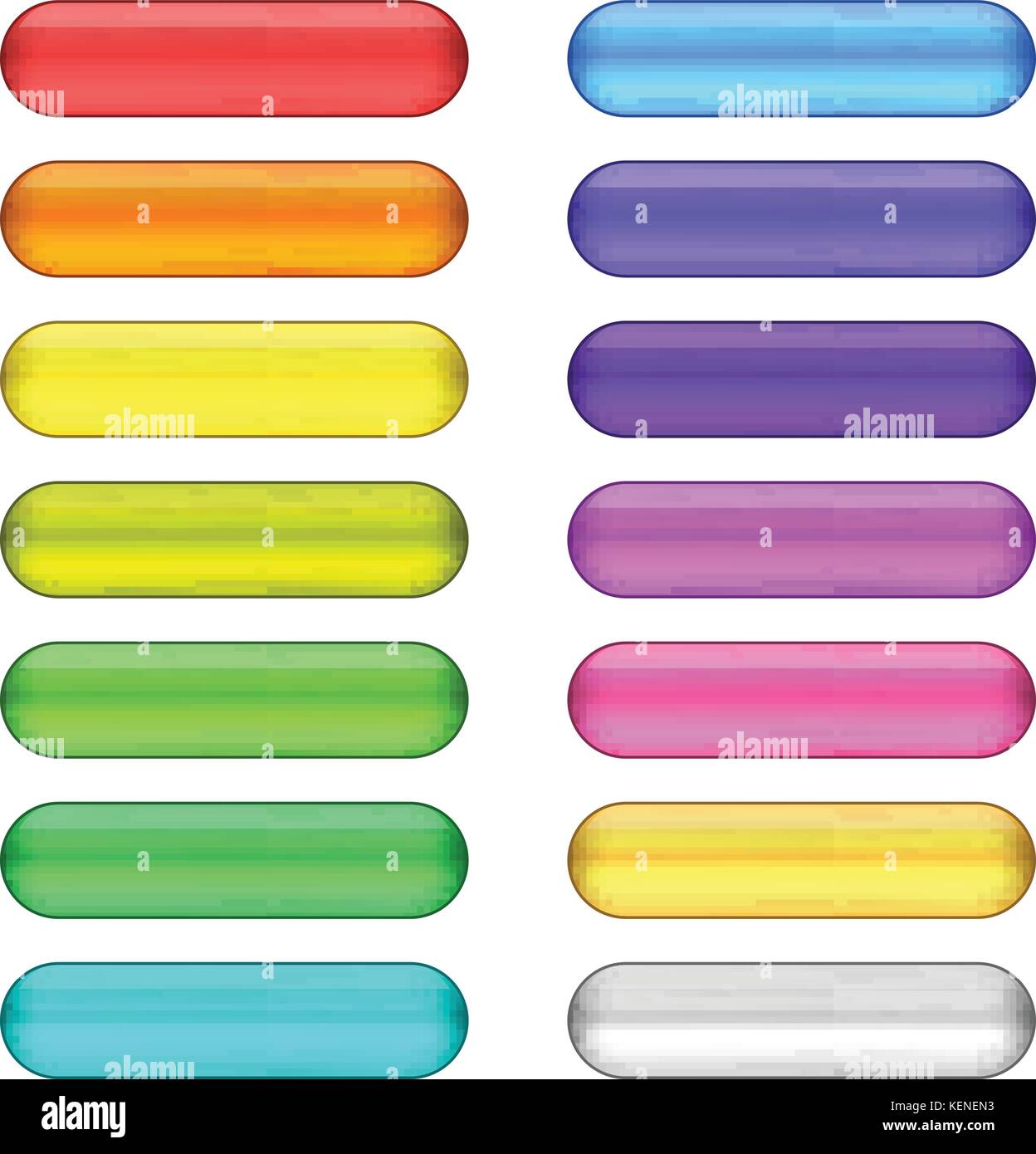 vector web buttons set Stock Vector Image & Art - Alamy