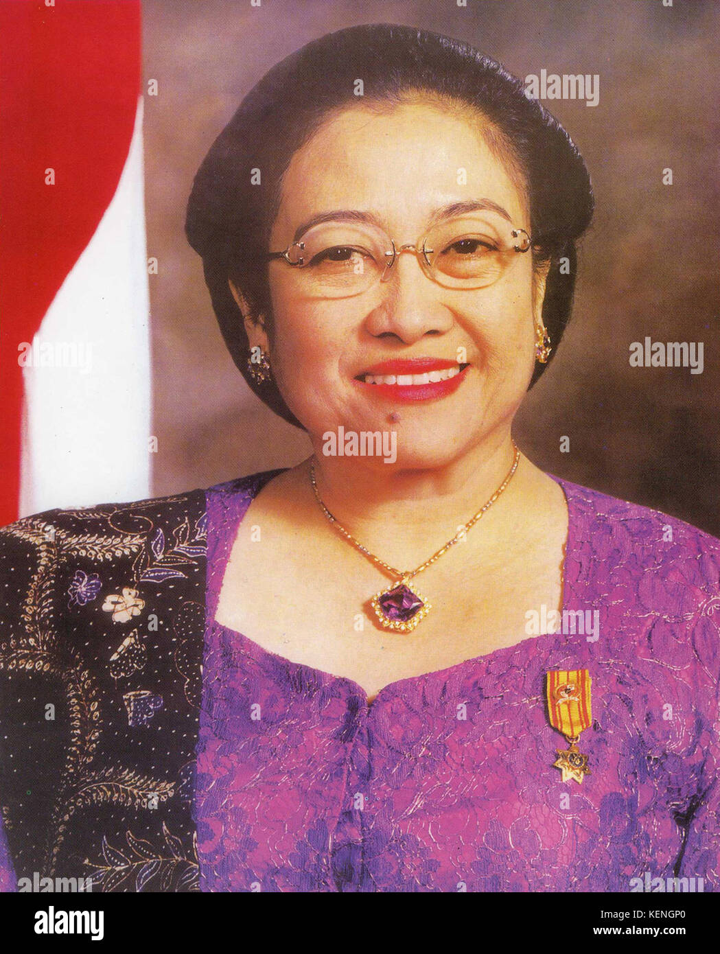 Vice President Megawati Sukarnoputri   Indonesia Stock Photo