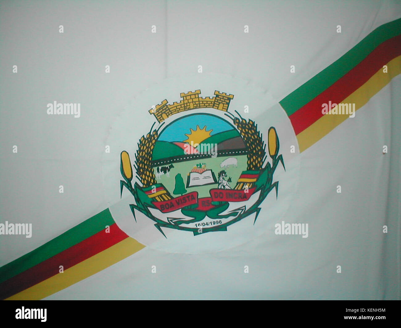 Bandeira Boa Vista do Incra Stock Photo Alamy