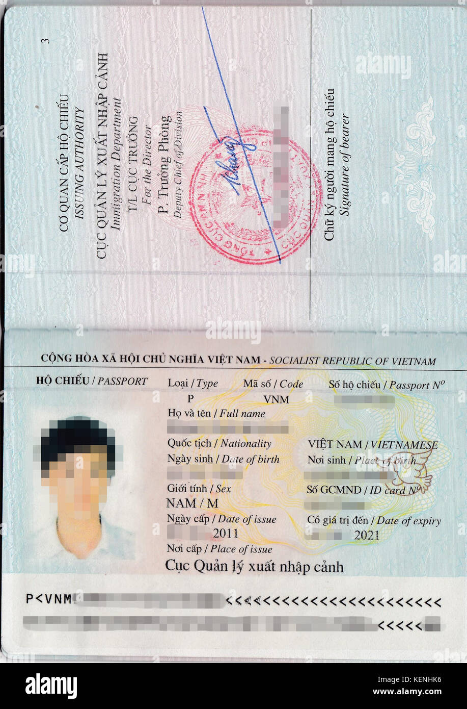 Vietnamese Passport Data Page Stock Photo Alamy vietnamese-passport-data-page-stock-photo-alamy
