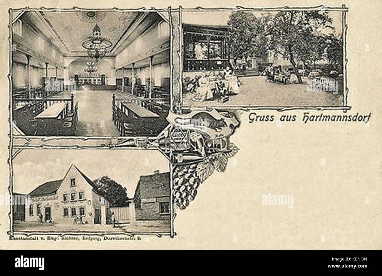 Lzg. Hartm.d. Zur Ratte 1906 Stock Photo