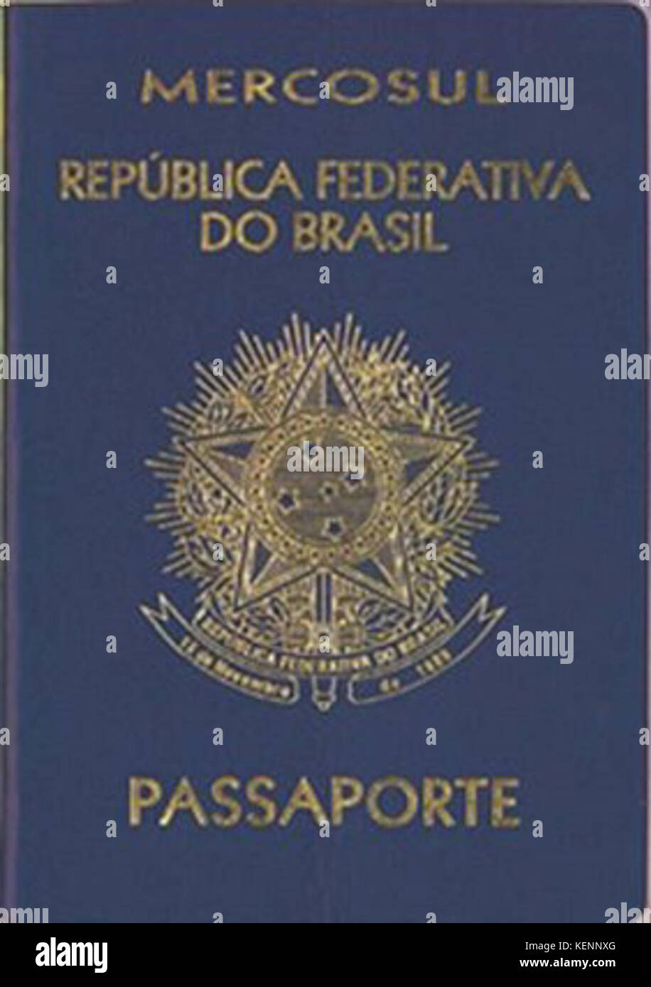 Brazilian Passport New Stock Photo Alamy   Brazilian Passport New KENNXG 