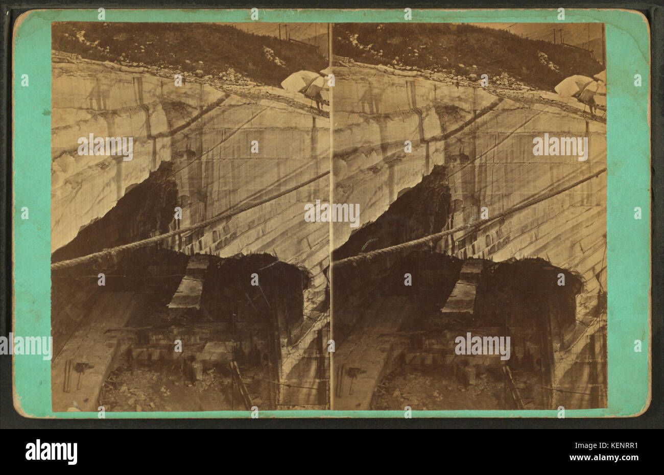 Vermont Marble Co.'s quarries, West Rutland, Vt, by Nichols, C. W