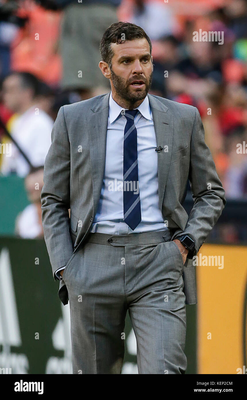 Washington DC, USA. 22nd Oct, 2017. D.C. United Head Coach Ben Olsen