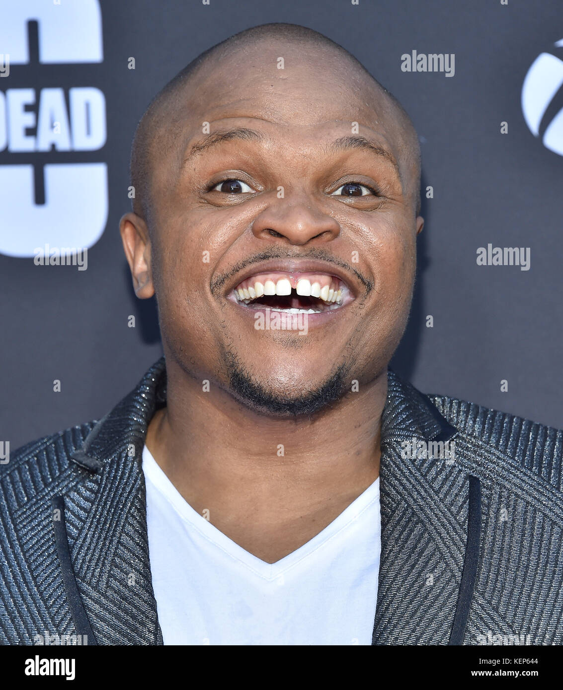 Hollywood, California, USA. 22nd Oct, 2017. IronE Singleton arrives for the premiere of AMC's 'The Walking Dead' Season 8 at The Greek theater. Credit: Lisa O'Connor/ZUMA Wire/Alamy Live News Stock Photo