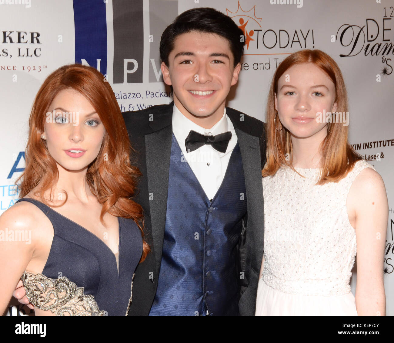 Los Angeles, California, USA. 22nd Oct, 2017. AINSLEY ROSS, SLOANE MORGAN SIEGEL and ABBY DONNELLY arrives for the 12th Annual Denim, Diamonds & Stars for Kids With Autism at the Thousand Oaks Four Seasons. Credit: Billy Bennight/ZUMA Wire/Alamy Live News Stock Photo