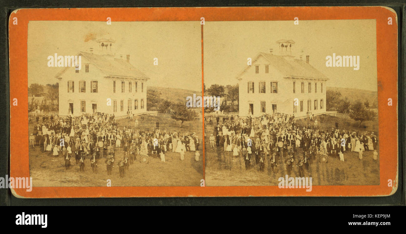 View at Mont Vernon, N.H, by J. F. Keniston Stock Photo Alamy