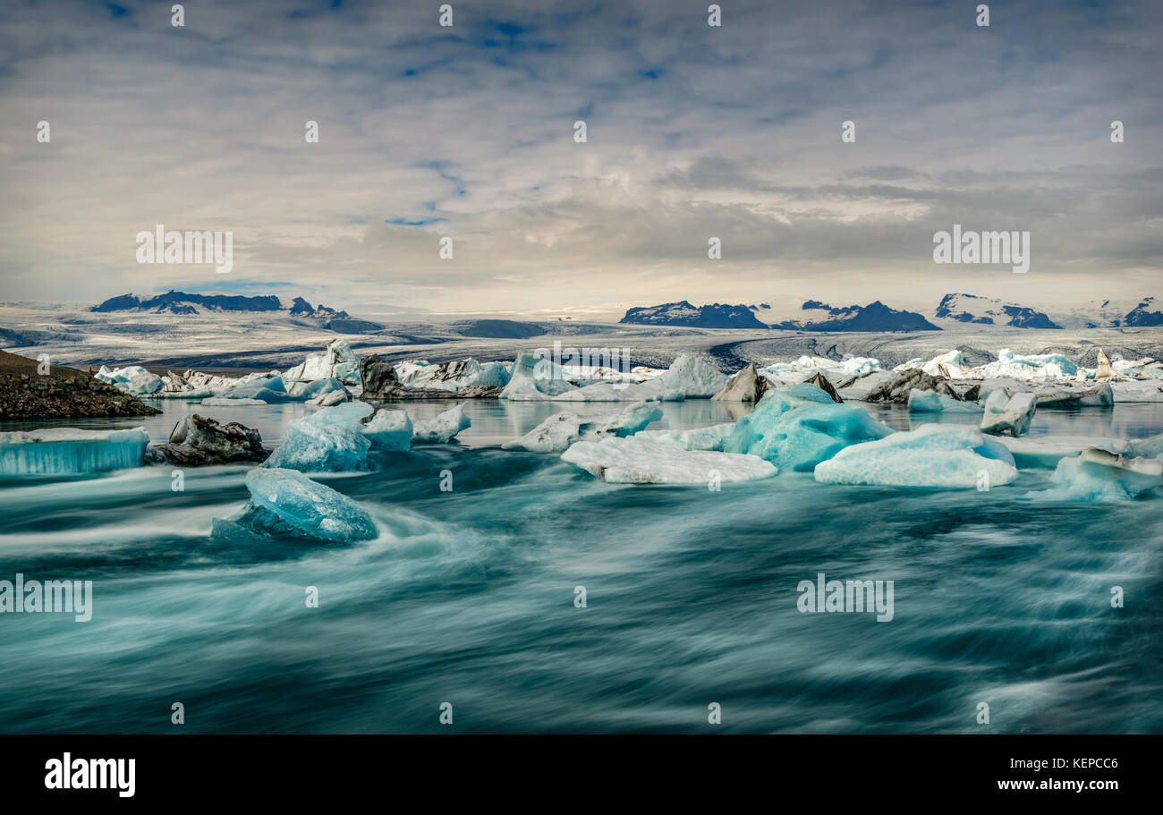 Jokulsarlon, Iceland Stock Photo