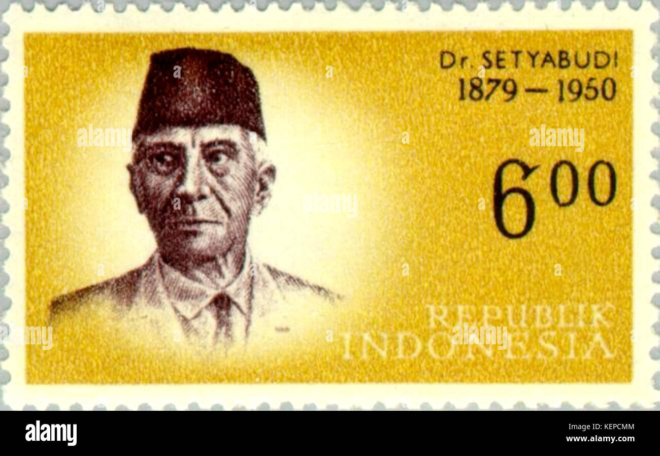Ernest Douwes Dekker 1962 Indonesia stamp Stock Photo Alamy