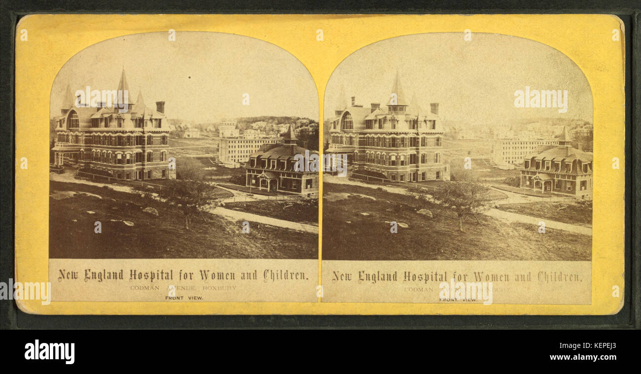 New England hospital for woman and children, from Robert N. Dennis