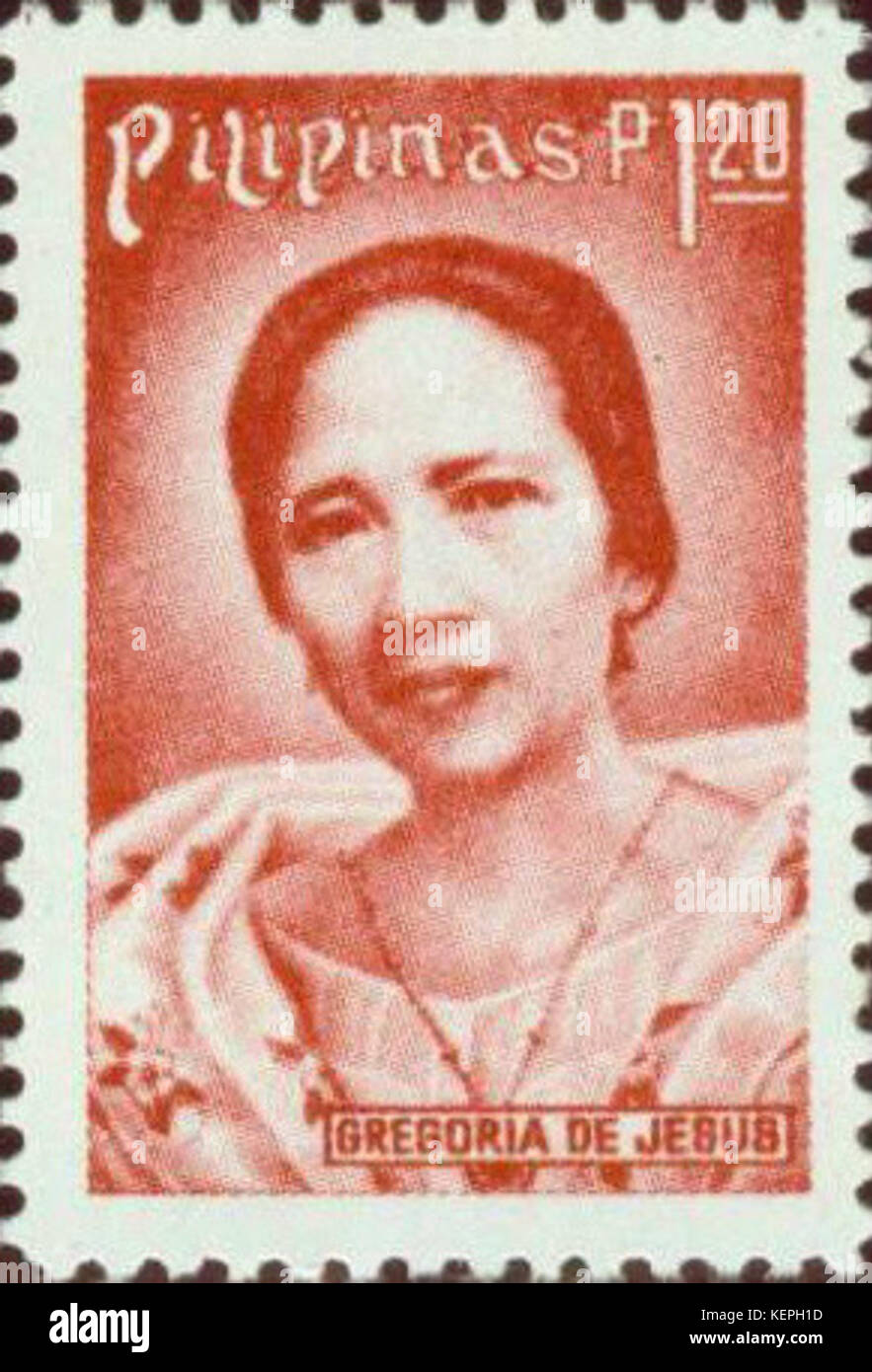 Gregoria De Jesus 1978 Stamp Of The Philippines Stock Photo Alamy<script async src=
