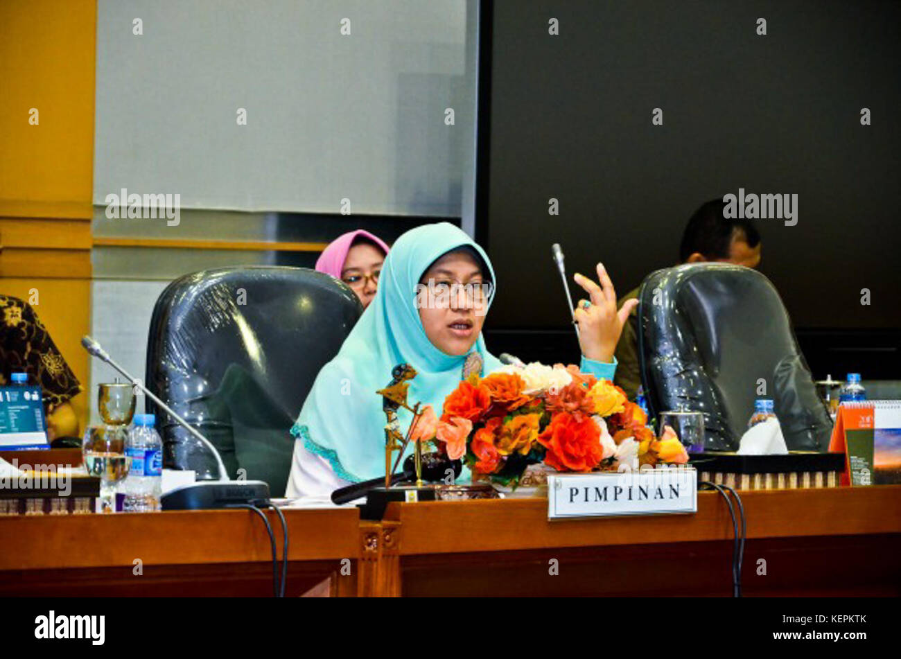 Ledia Hanifah Wakil Ketua Komisi VIII Stock Photo