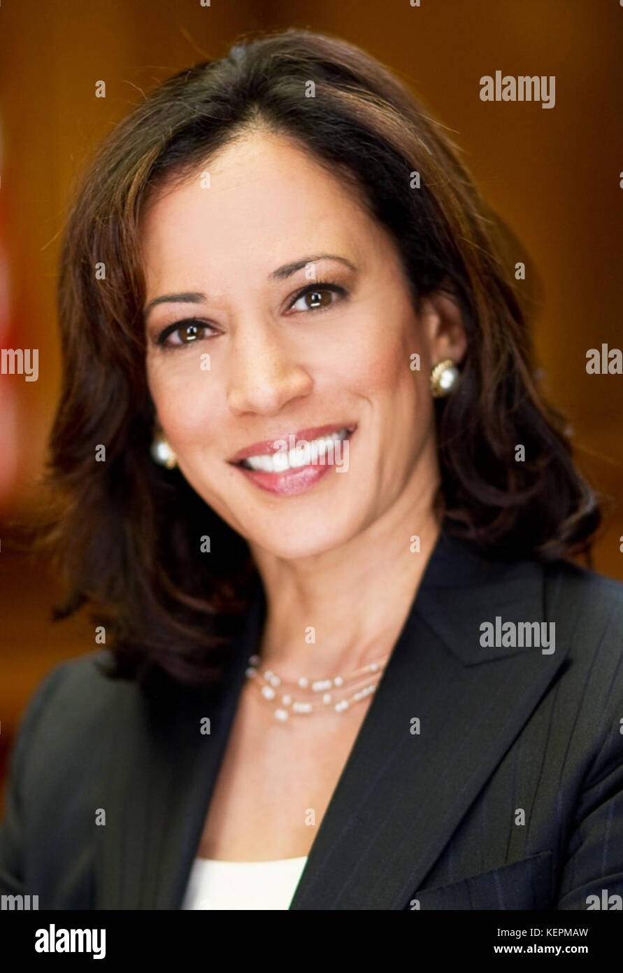 Kamala Harris Official Attorney General Photo (cropped) Stock Photo