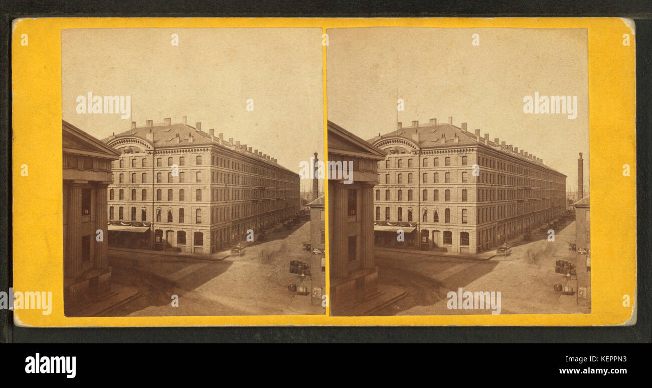 State Street block, by John B. Heywood Stock Photo Alamy