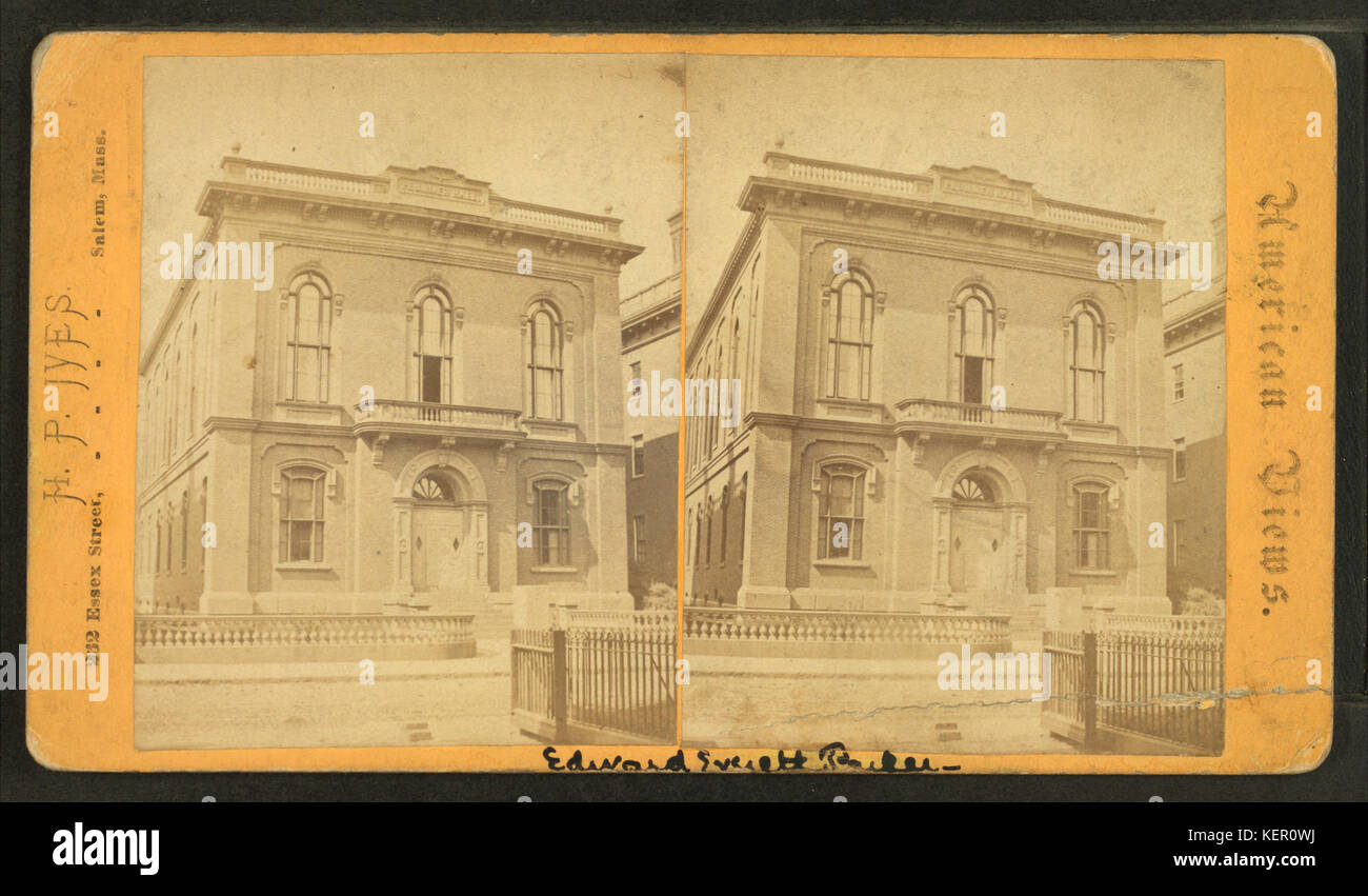 Plummer Hall, by H. P. Ives Stock Photo Alamy