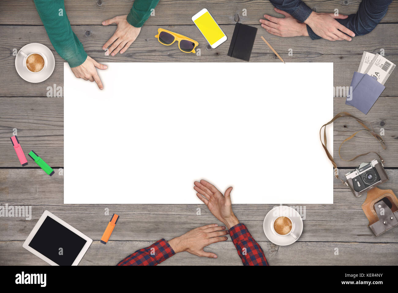 Planning trip map airplane hi-res stock photography and images - Alamy