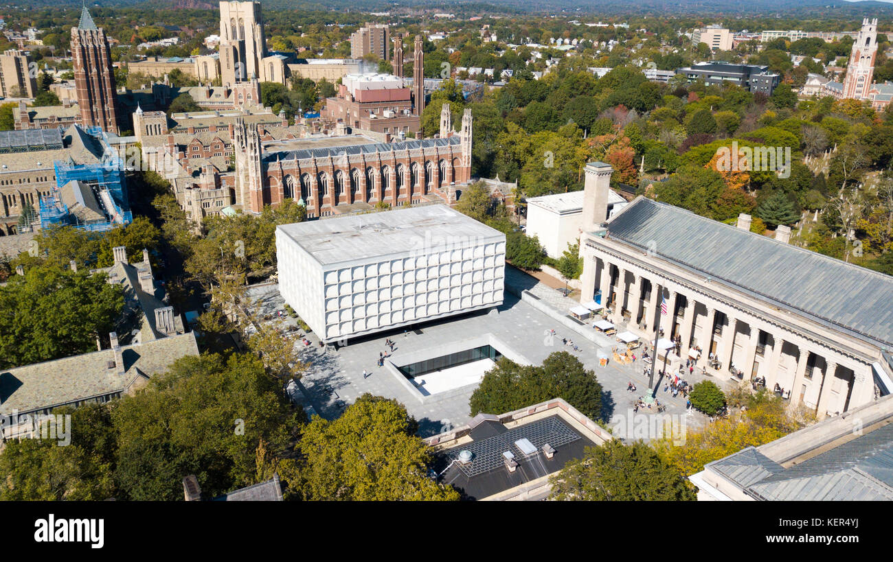 Yale Beinecke Rare Book and Manuscript Library, in Hewitt Quadrangle
