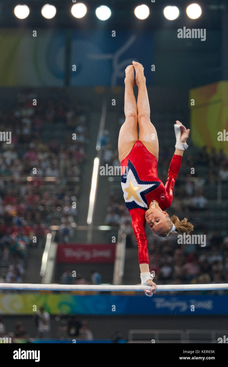 Shawn Johnson Gymnastics Bars