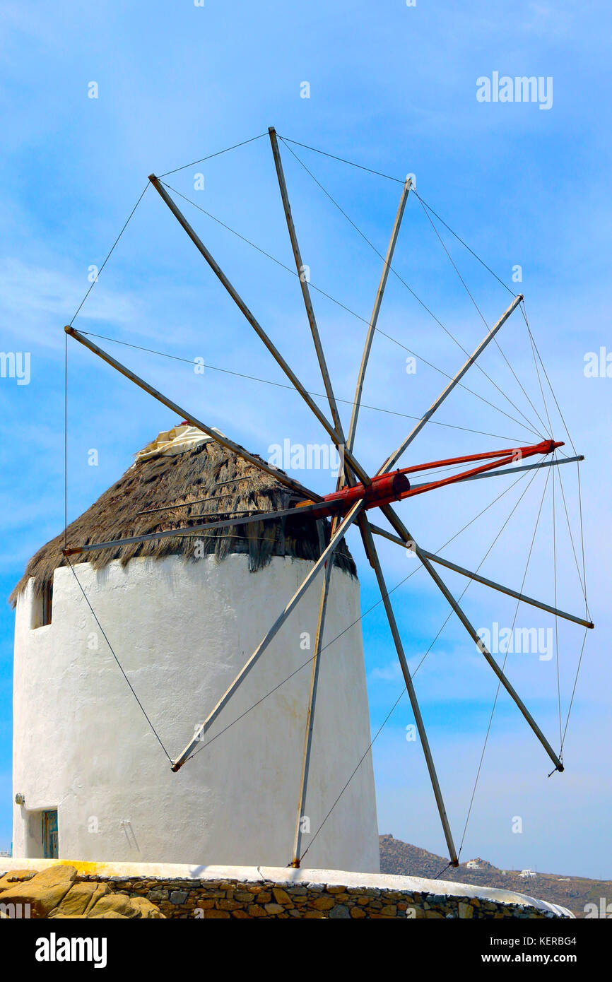 Mykonos Windmill Hi Res Stock Photography And Images Alamy