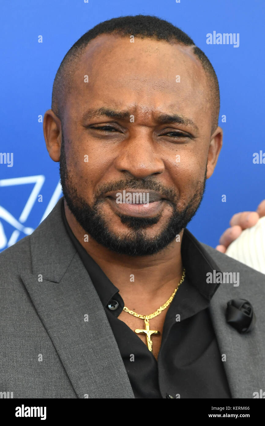 Horeb Bulambo attends the photocall for This Is Congo during the 74th