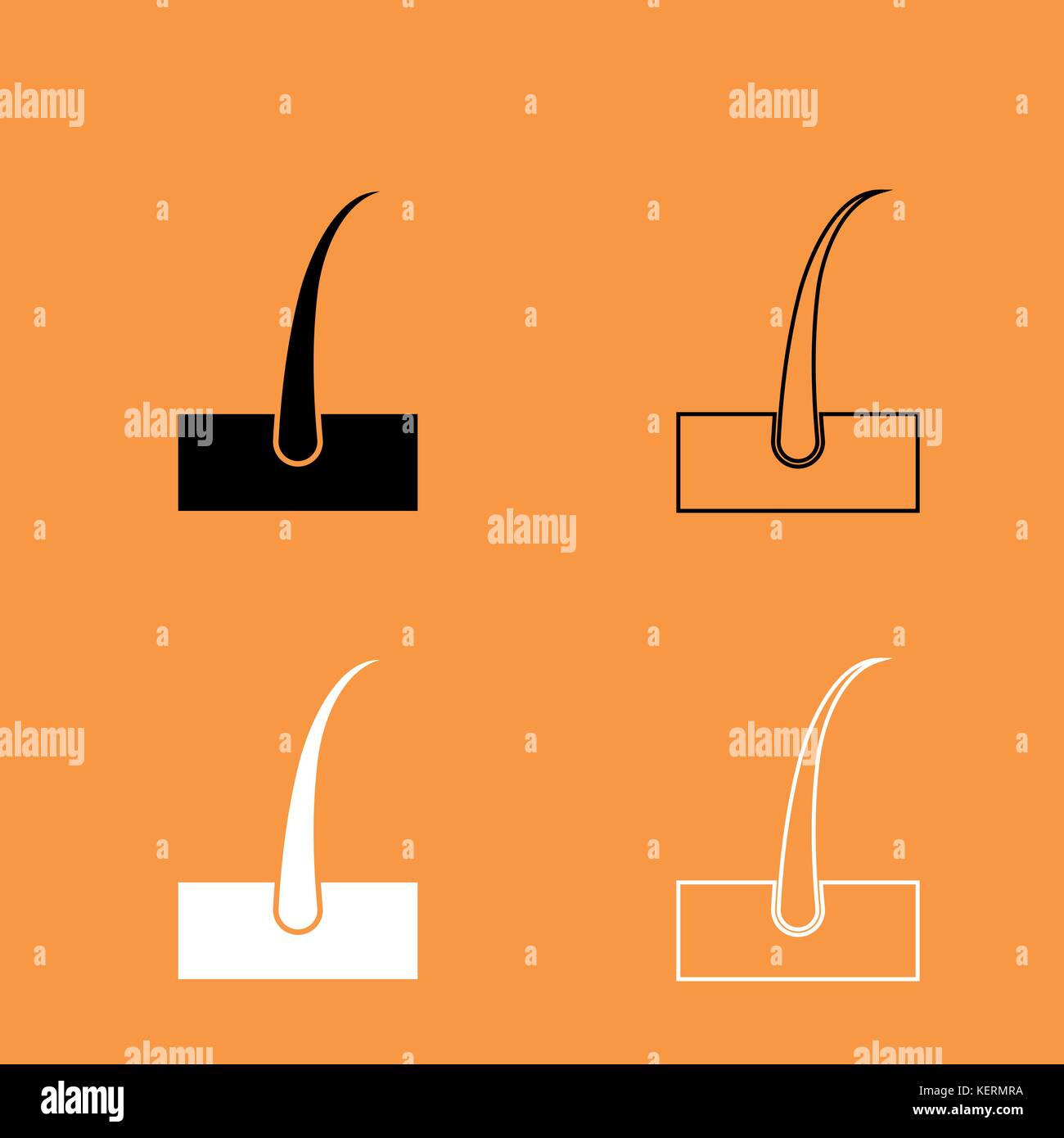 Haircare Stock Vector Images - Alamy