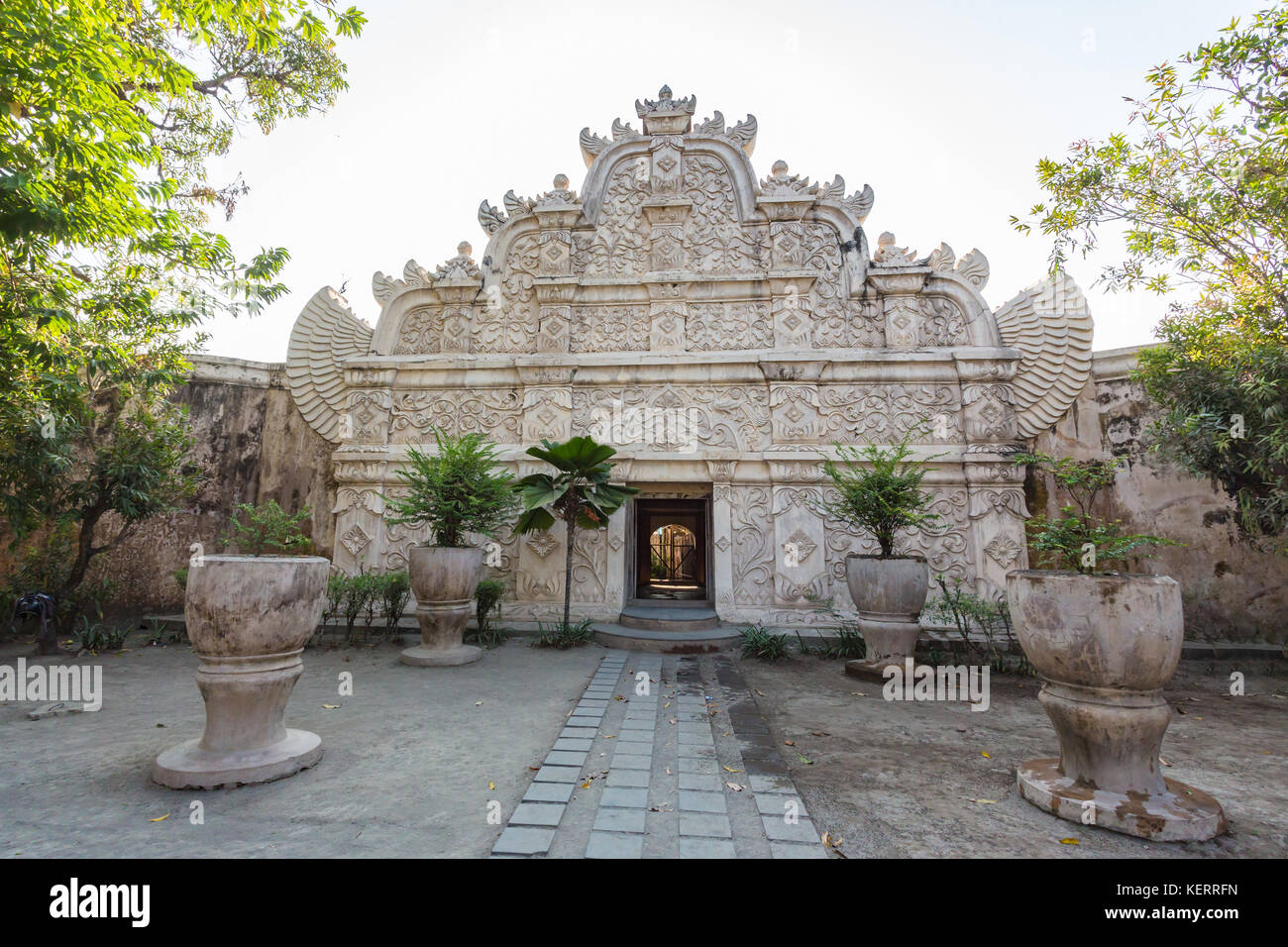 Taman Sari Water Castle,  a site of a former royal garden of the Sultanate of Yogyakarta Stock Photo