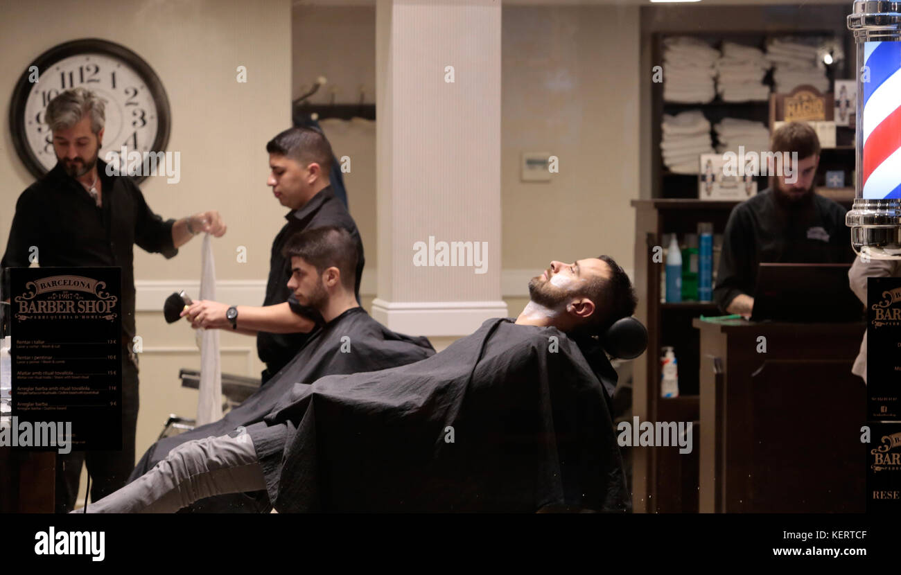 showcase barcelona Stock Photo Alamy