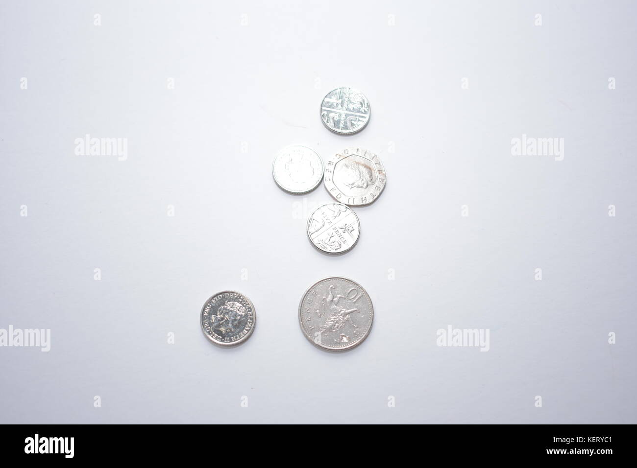 U K Coins Stock Photo Alamy