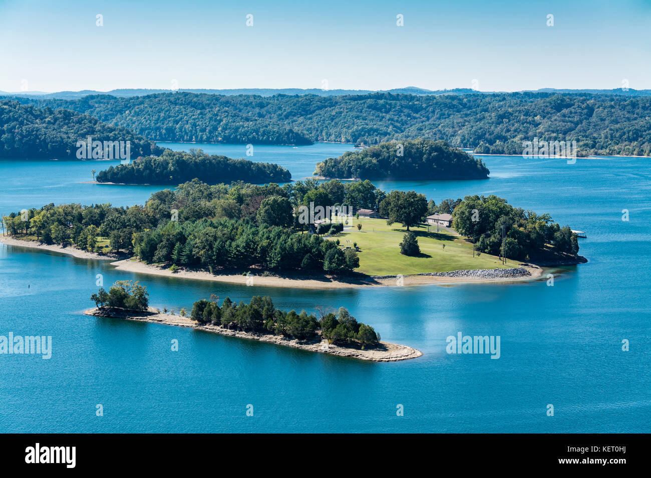 Dale Hollow Lake State Resort Park in Kentucky, USA Stock Photo