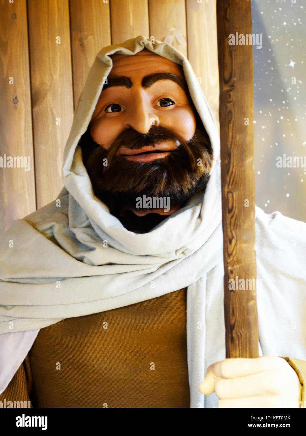 a model from a nativity Christmas scene Stock Photo Alamy