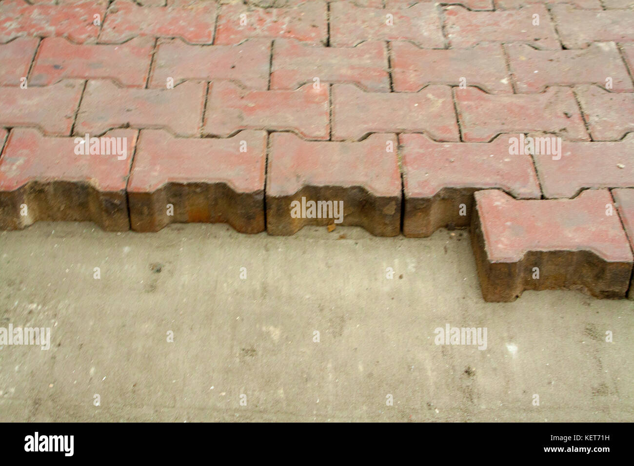 colored concrete paving slab with a beautiful highquality texture