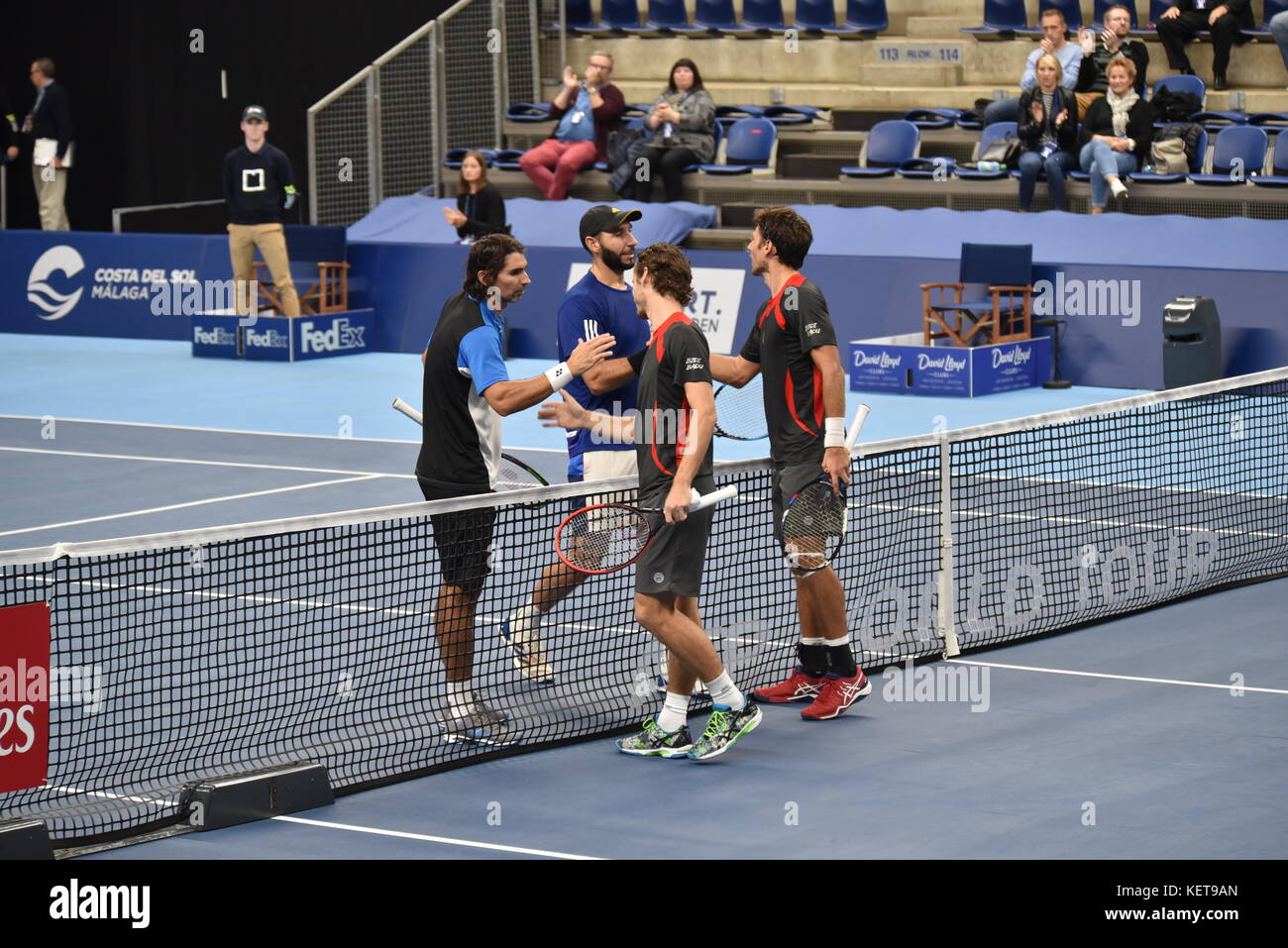 European Open ATP World Tour 250 Series Antwerp Belgium Stock Photo