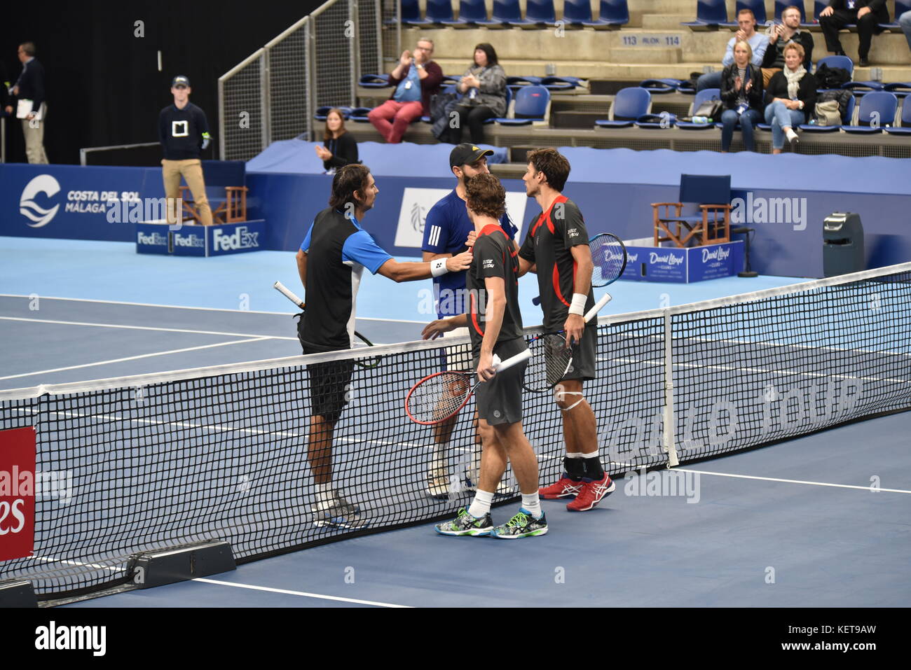 European Open ATP World Tour 250 Series Antwerp Belgium Stock Photo