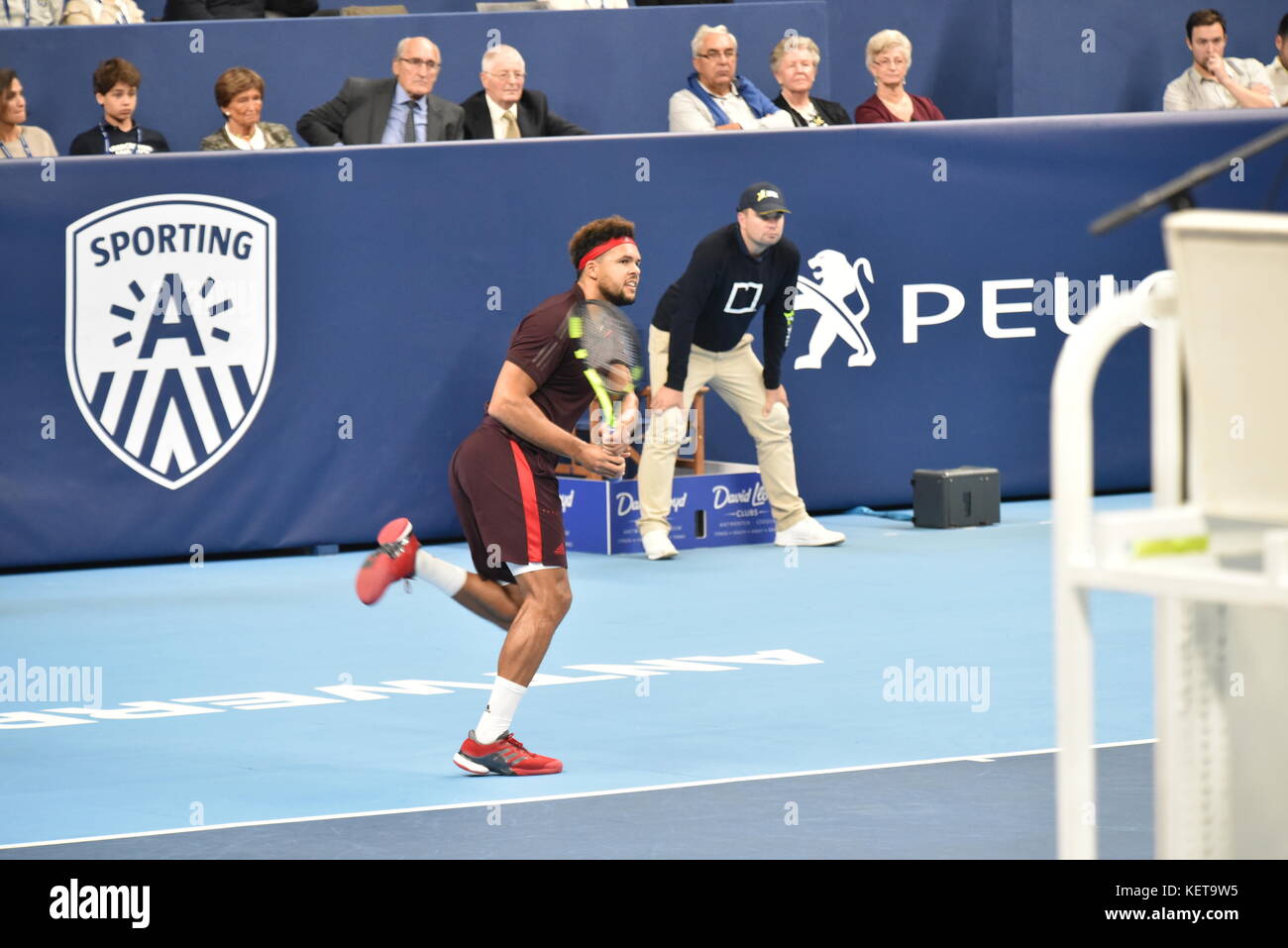 European Open ATP World Tour 250 Series Antwerp Belgium Stock Photo