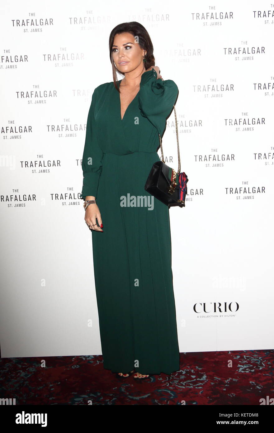 London, UK. Jessica Wright at The Trafalgar St James Official Launch