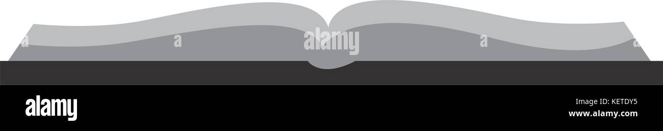 Book open isolated Stock Vector Image & Art - Alamy